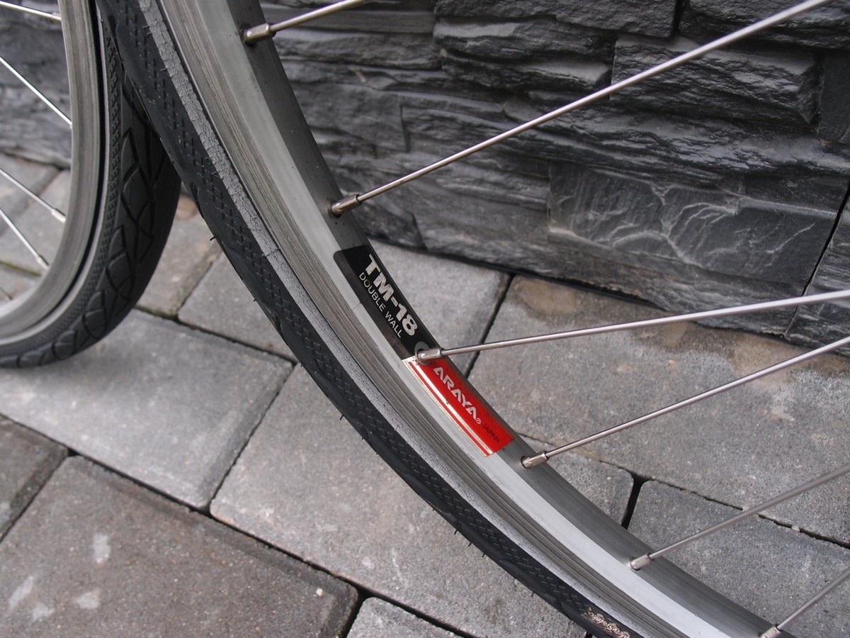 MTB wheels 26 in Araya TM-18 double wall Shimano Deore LX FH-M565