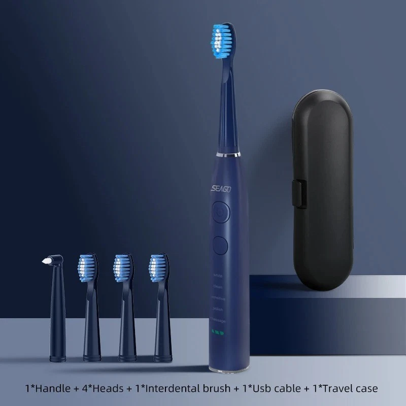 Seago Electric Sonic Toothbrush USB Rechargeable Adult - Image 4 of 4