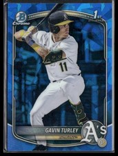 2025 Bowman Draft #BDC-28 Gavin Turley Chrome Sapphire