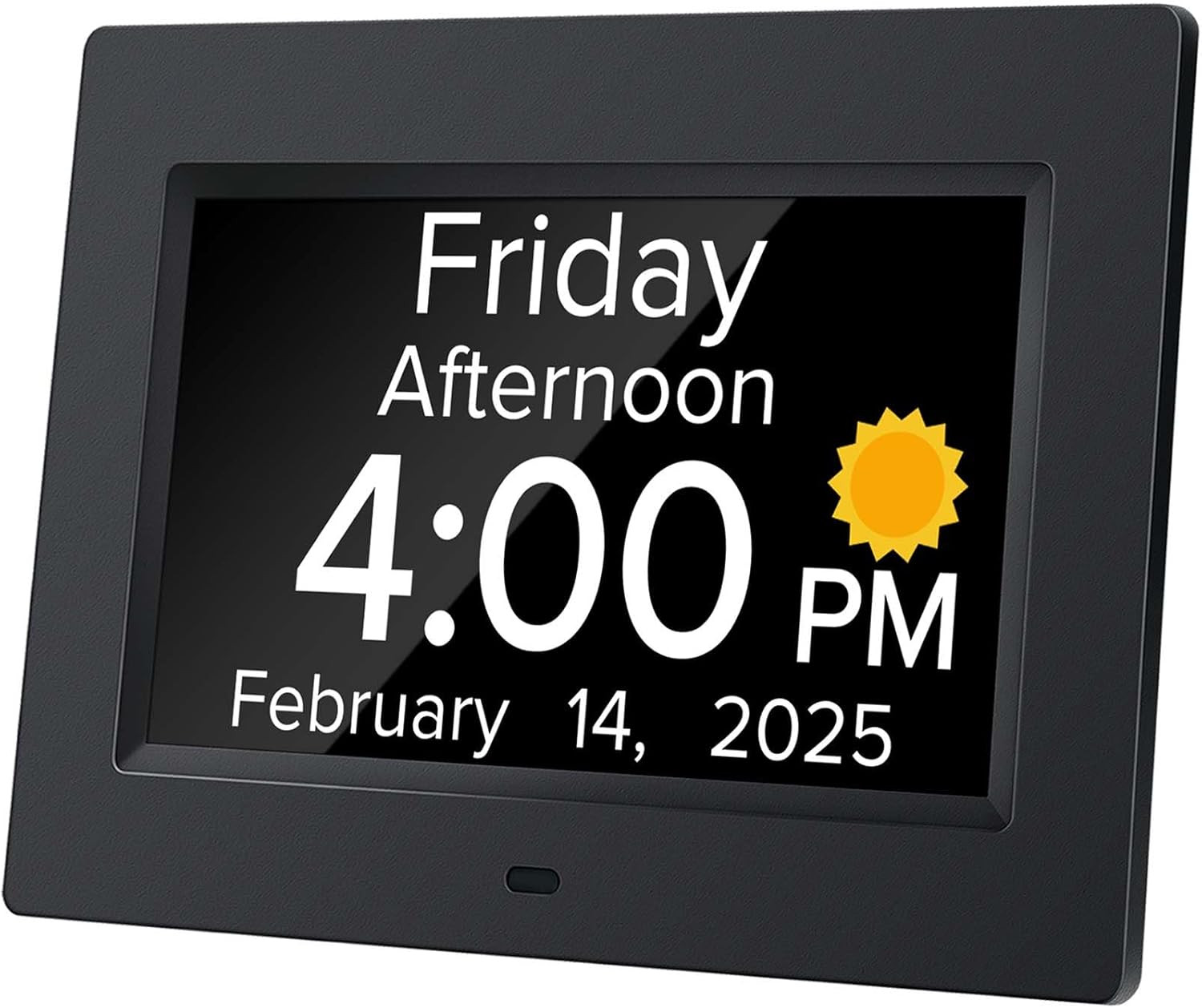 Digital Alarm Clock with Date and Day of Week for Dementia Seniors, Voice Announ category image