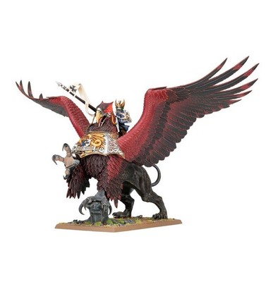 Warhammer Old World Empire General on Imperial Griffon Pro Painted Commission