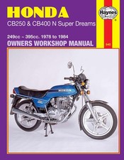 Honda CB250 & CB400N Super Dreams (1978-1984) Haynes Repair Manual