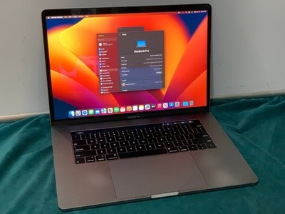 2018 Apple MacBook Pro 15'' i7 2.8GHz 16GB RAM 512GB SSD Silver A1990