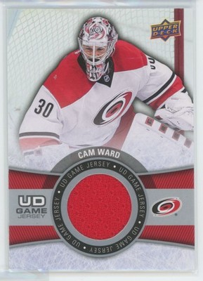 2015-16 UD Series 2 Cam Ward GJ-CW UD Game Jersey