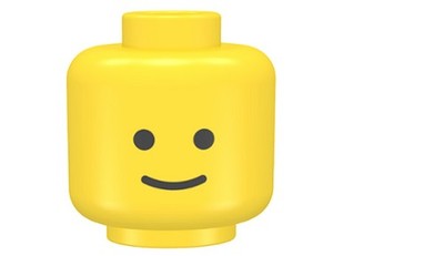LEGO Classic Kopf Köpfe lächelnd Blocked Open Stud Menge wählen 3626bp01