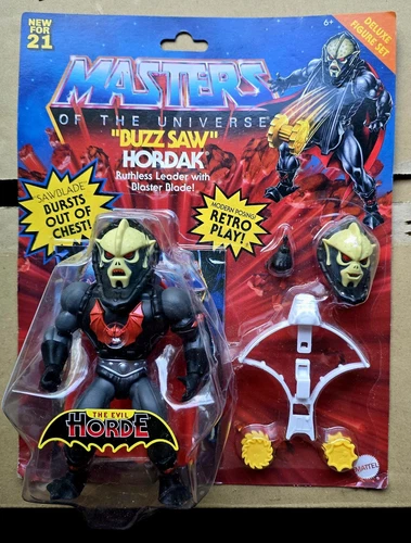 Masters Of The Universe Origins Hordak Buzz Saw Deluxe Figure Mattel  MOTU