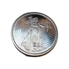 St. Gaudens Silver Round, Silvertowne, 1oz .999 Fine Silver, Proof-Like
