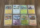 Lot de 8 cartes reverse pokeball Pokémon EV10.5 FR(Foudre noire/Flamme Blanche)