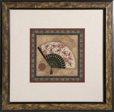 Sally Ray Cairns, Oriental Fan, Offset Lithograph