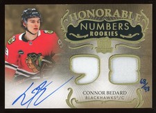 2024 The Cup Connor Bedard Rookie 2023 Update Honorable Numbers Auto /98 #HR-CB
