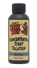 Bobs Bear Bait Concentrate Anise Scent Lure Attractor Oily 2 Oz Bottle =1 Gal