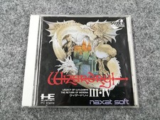 Nagthat Wizardry 3/4 Pc Engine Super Cd Software Fai52
