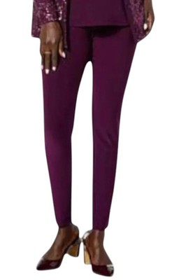 Nina Leonard Women's Pant Radiant Raisin | eBay