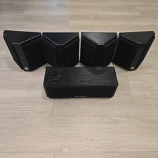 Wharfedale WH-2  Series Surround Sound Speakers (4) And Center / Centre Speaker 