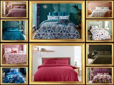 Reversible Modern Print Duvet Cover Set – Soft, Lightweight Bedding