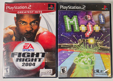 Fight Night 2004 Greatest Hits & Mojo PS2 2 Game Lot CIB Complete Manuals