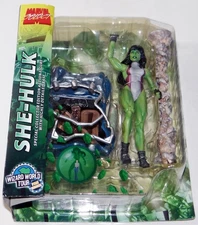 Diamond Select Toys Marvel Select Wizard World Tour SHE-HULK 7" Figure *Sealed*