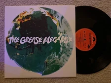The Grease Megamix John Travolta & Olivia newton-John Maxi Vinyl 12"