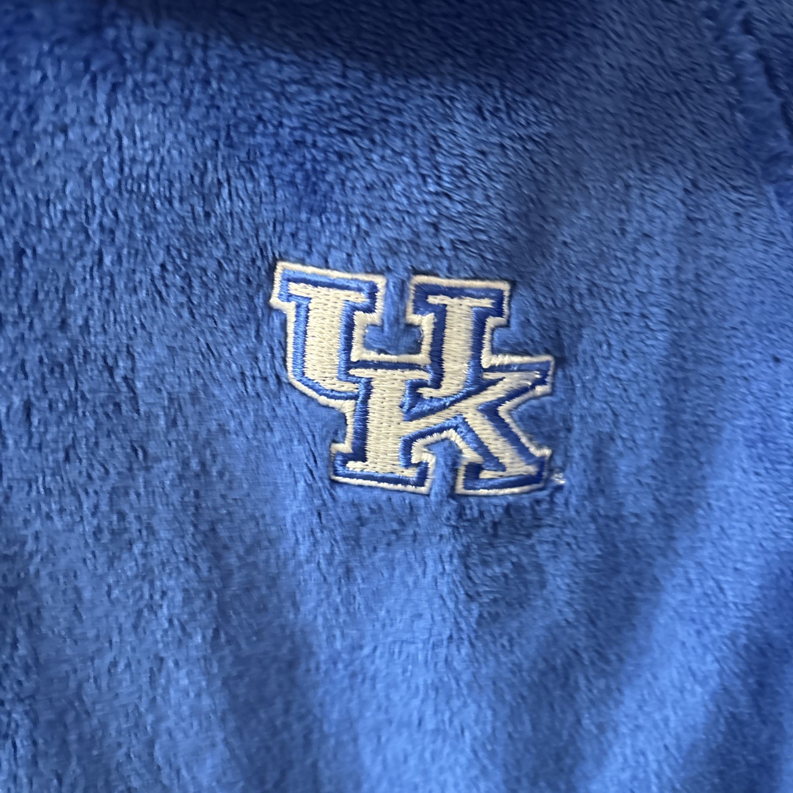 Columbia Blue Full Zip Fleece UK University of Kentucky Jacket Womens Small EUC image 7