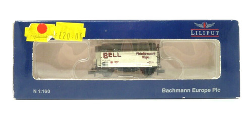 Liliput L265110 Kühlfleischwagen mit Brhs Glocke 917 91731 [P] Spur N | Zustand: Used