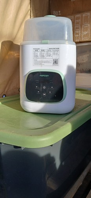 #ad Momcozy KleanPal Pro Baby Bottle Washer Sterilizer Dryer Missing Power Cord lid $85.00