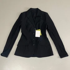 SAMSHIELD Wellington Equestrian Women's Mesh Riding Jacket Sz US 6, UK 8, FR 36