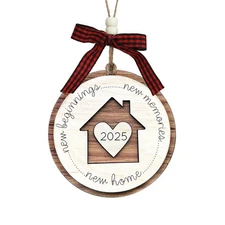 House Warming Gifts for New Home, 2025 Christmas Ornament New Home Essentials...