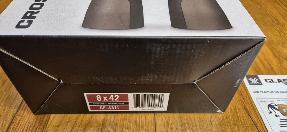 Vortex Crossfire HD Binoculars 8x42 Full Roof Prism CF-4311- Brand New - Image 2 of 4
