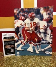Autographed Len Dawson JSA COA 8x10 Signed Auto Kansas City Chiefs Photo Picture
