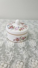 St Michael English Bone China "Veronica" Trinket Lidded Pot Dish 