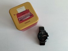 Black Dial Quartz 50m Watch Fs-2674 