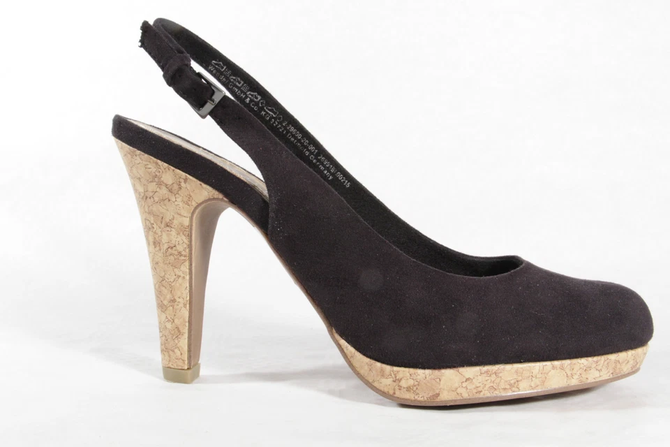 Marco Tozzi Women's Sling Sandal Black - Image 2 of 4