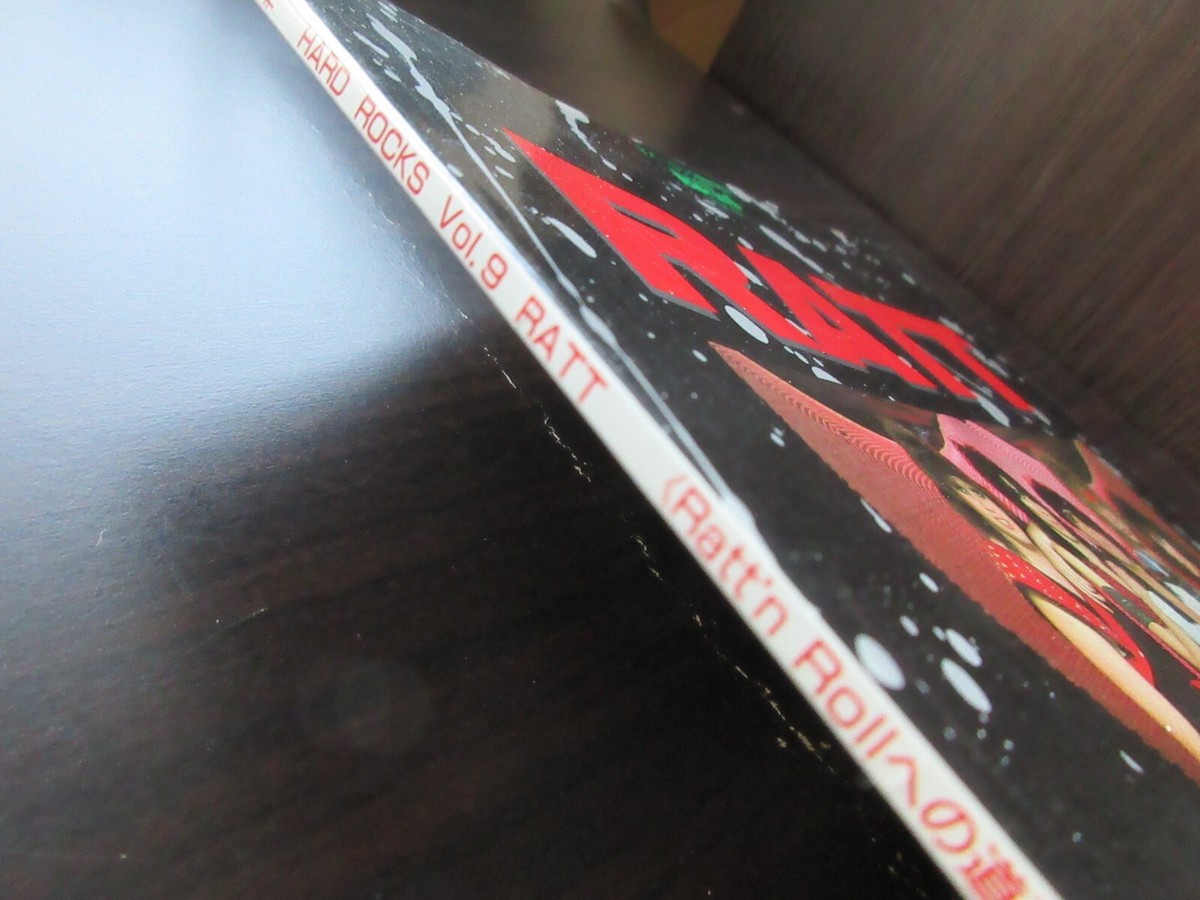 Steve Gett Ratt Renegade Angels Japan Book L.A. Metal Warren