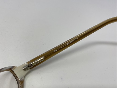 Jill Stuart Eyeglasses Frame JS 156-1 125 Brown Marble Full Rim Plastic Q522 - Picture 6 of 8
