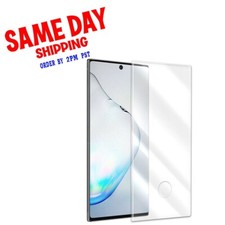 Fingerprint Tempered Glass Screen Protector Flim for Samsung Galaxy Note 10 Plus