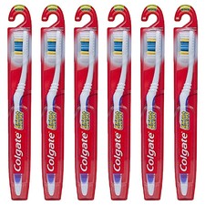 6-Pack New Colgate Extra Clean Full Head Toothbrush Medium, 1 Ea, 1 Count