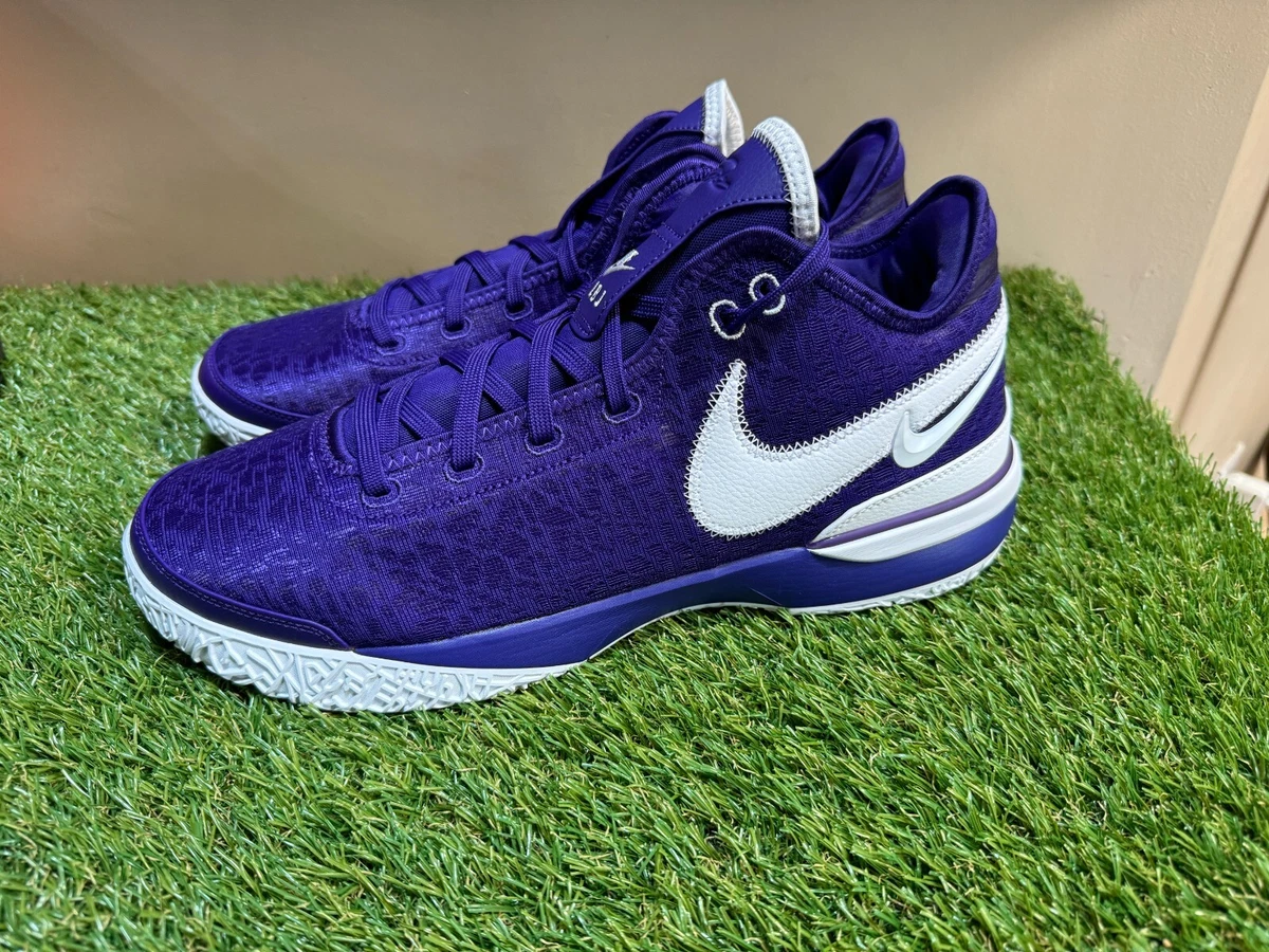 SALE! Nike Zoom Rise Court Purple Tennis Shoes Sz.5.5 Gently Worn (E-3) GS) Nike Air Zoom GT Cut 3  main image 2