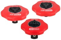 "Ks Tools Mini-Hand-Umschaltknarren-Satz, 3-Tlg.,1/4\"+3/8\"+1/2\" - 914.1215"