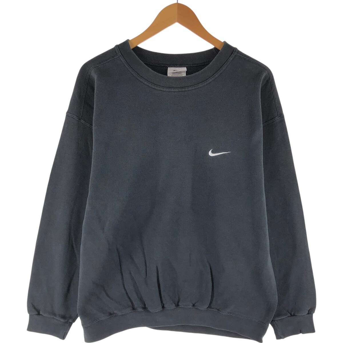 USA製 90s nike one point sweat 90'S Nike One Point Logo Sweatshirt Trainer Made in USA