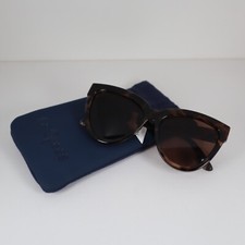 Le Specs Liar Lair 1602155 Volcanic Tortoise Cat-Eye Sunglasses 57-16-147mm