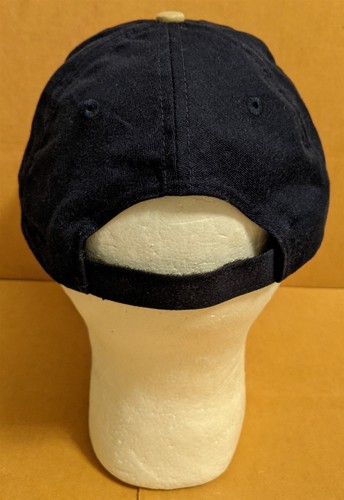 Hesperia Golf & Country Club Blue/Tan Golf Baseball Hat Cap Hook&Loop Adjustable - Picture 5 of 7