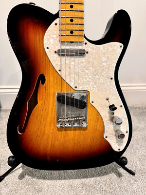2022 Fender Custom Shop Telecaster '69 Thinline Journeyman Relic 3-Tone Sunburst
