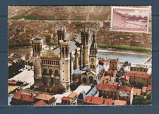 carte  1er jour  bimillénaire de 69  Lyon    1957