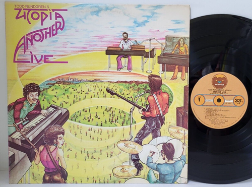 TODD RUNDGREN Another Live Utopia LP Bearsville BR 6961 - Play Tested ...