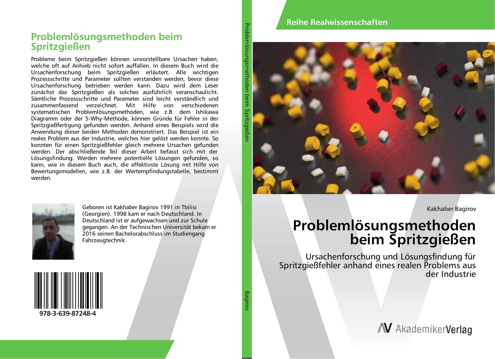 Thumbnail - Problemlösungsmethoden Beim Spritzgießen | Buch | 9783639872484