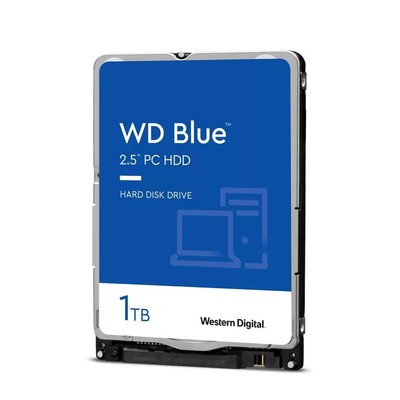 Western Digital Blue Interne Festplatte 1 TB 5400 RPM 128 MB 2.5'' Serial ATA III