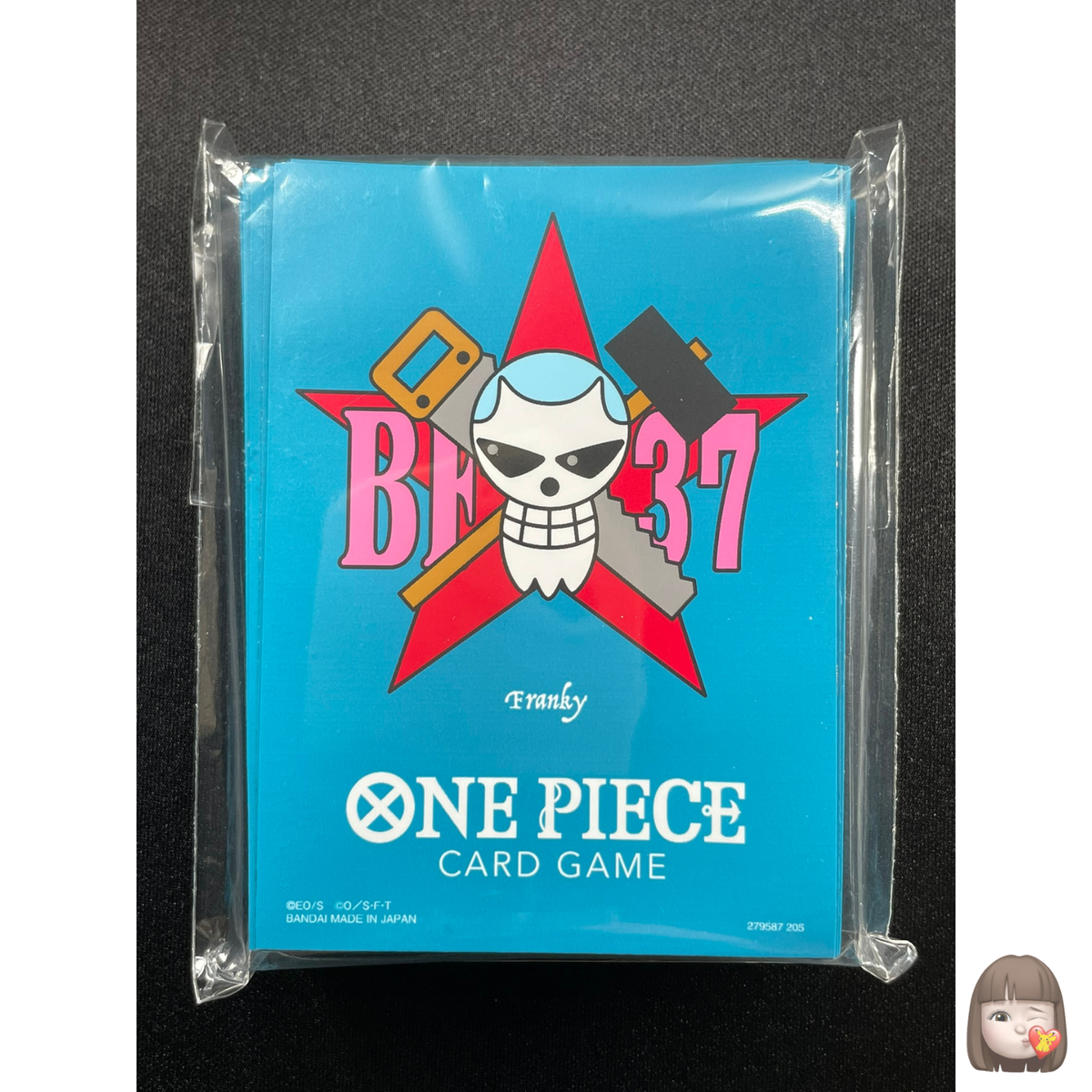 Franky 70 Sleeves Japanese One Piece Card Official Limited