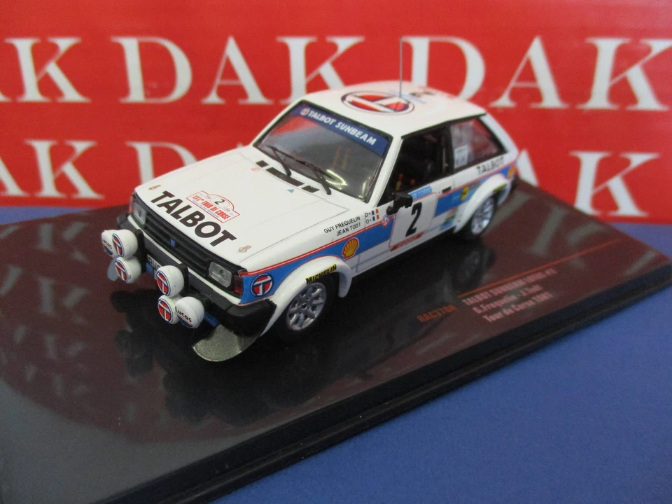 Die cast 1/43 Modellino Auto Talbot Sunbeam Lotus Rally Tour Corse 1981 Frequeli - Immagine 2 di 4