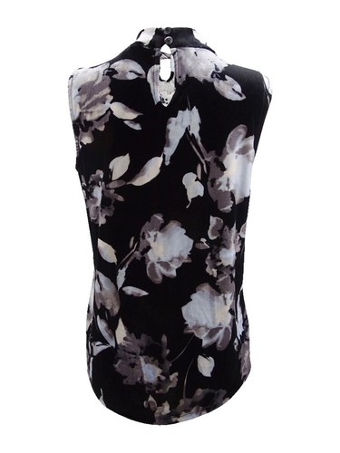 Tommy Hilfiger Women's Velvet Floral-Print Shell - 第 2/2 張圖片