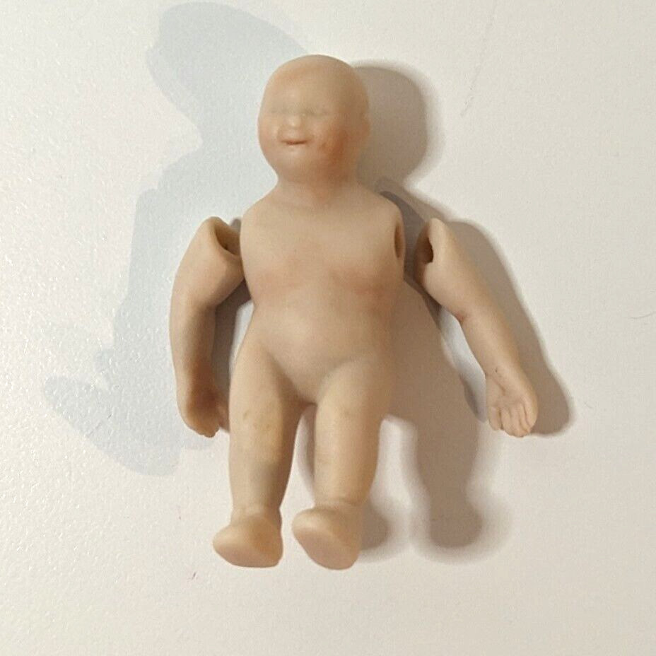 Baby Porcelain Doll Kit Parts, Blank Face, Infant Toddler Bo